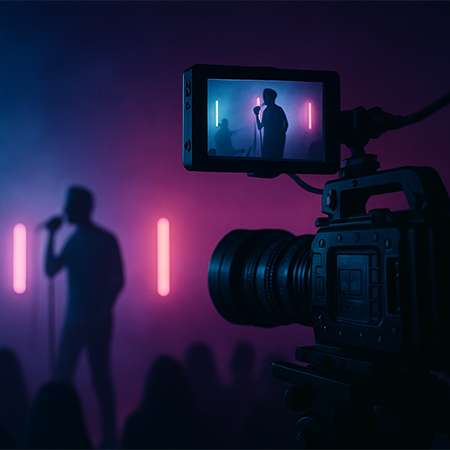 Studio-2b, produkcja teledysków muzycznych, nagrania z koncertów, video filmowanie Wałbrzych Wrocław Świdnica Legnica Dolny Śląsk